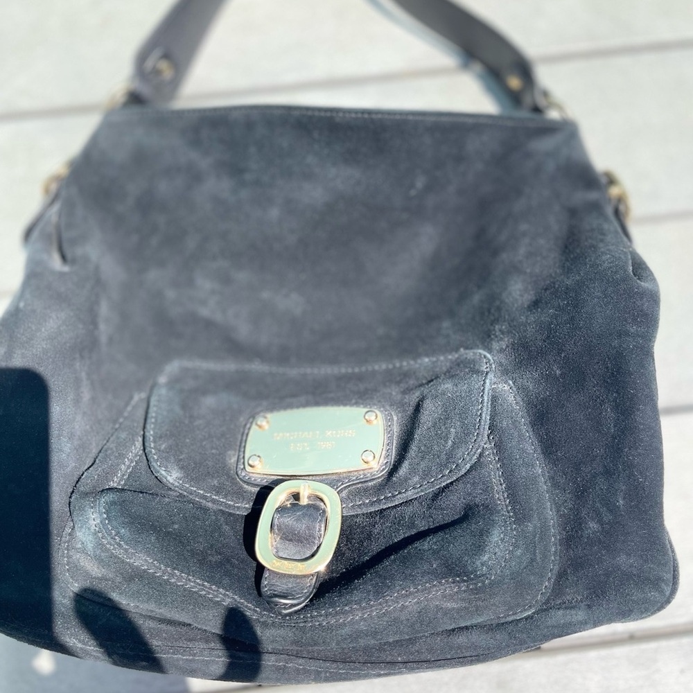 MICHAEL Michael Kors Black Hobo Bag with Slouchy Design